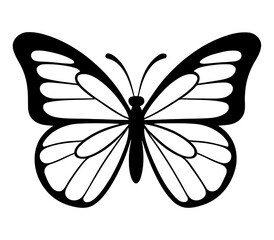 Butterfly vector in flight motion design colorful insect art for environmental campaigns kids educational tools and spring-themed marketing