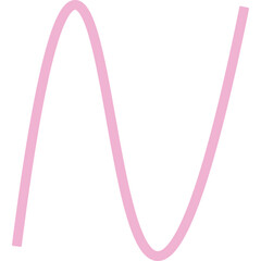 Abstract Curved and Wavy Ribbon Element