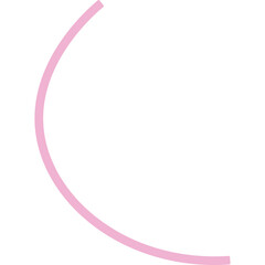 Abstract Curved and Wavy Ribbon Element