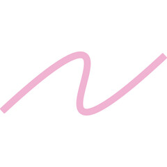 Abstract Curved and Wavy Ribbon Element