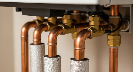 Boiler Pipes, Plumbing System - Home Heating