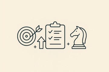 Business Goal Consulting Vector Concept Objectives Plan