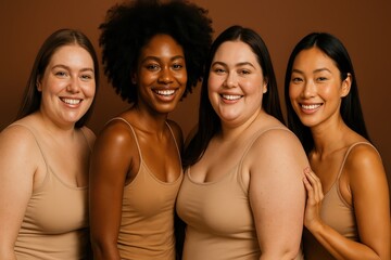 Diversity Women Skincare Body Positivity Inclusivity
