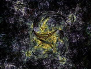Obraz premium Imaginatory fractal abstract background Image