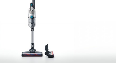 Cordless upright vacuum cleaner