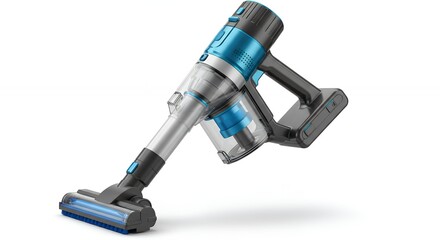 Cordless vacuum cleaner modern design product photography