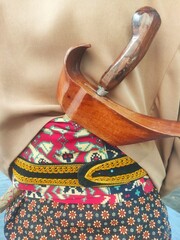 keris on javanese traditional clothing. how to wear keris on javanese traditional clothing. javanese traditional wedding