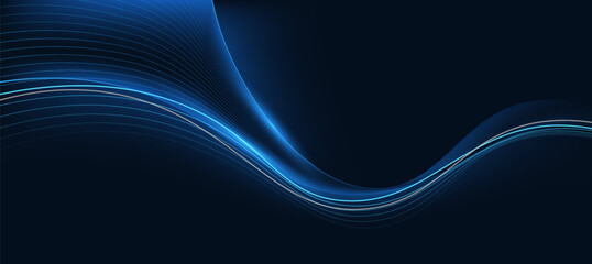 Technology digital flow background, modern tech banner, corporate business concept, hi-tech abstract background  for presentation business or tech event poster EPS 10