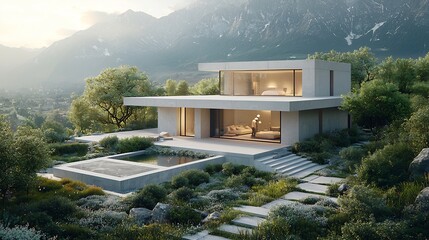 Background Concept Art Featuring Concrete Inspection In Progress Using Premium Ai Driven Systems for Residential Planning Visualisation and Regulation Supervision