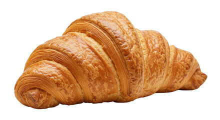 Golden Brown Croissant Flaky Layers Delicious Pastry