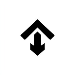 Obraz premium Graphical representation of rising trends with colorful arrows against a blue background