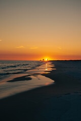 Destin when the sun sets 