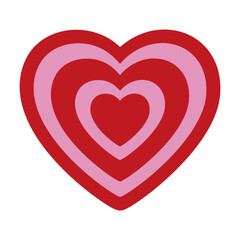 Heart Target Valentines Day Art