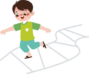 Kids playing outdoor