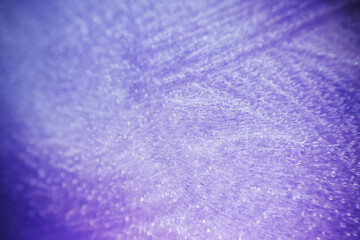 Macro texture of ice crystal as background