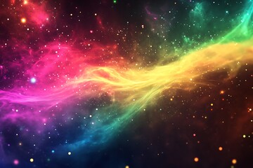 Abstract background with luminous swirling. Elegant glowing swirling