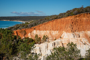 The Pinnacles rock formation near Pambula in Beowa National Park, New South Wales, Australia