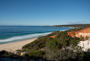 The Pinnacles rock formation near Pambula in Beowa National Park, New South Wales, Australia