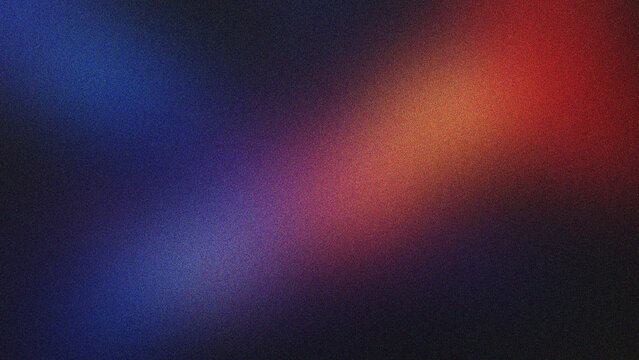 Red, Blue, and Amber soft abstract background with faded noise texture and grain details, modern minimalist design ideal for digital presentations and UI layout scenes.