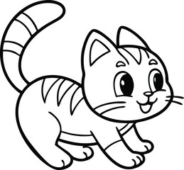 cute cat vector