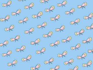 Ribbon pattern for stationery design,packaging,wrapping paper or other