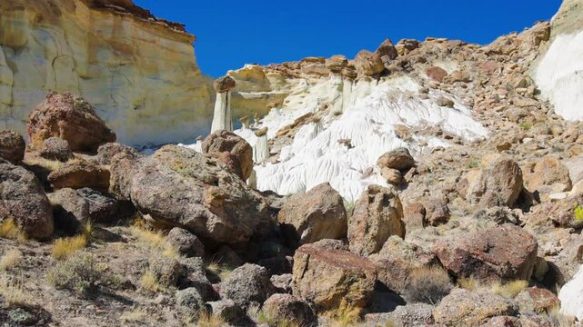 Ghost Hoodoos on The Wahweap Hoodoos Trail, Grand Staircase-Escalante National Monument, Utah, USA