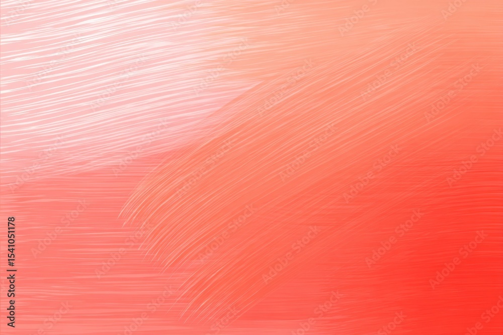 Poster abstract coral gradient background with subtle brush strokes, ideal for creative marketing and digit