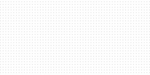 Black polka dots seamless pattern on white background. Halftone minimalist abstract modern dotted