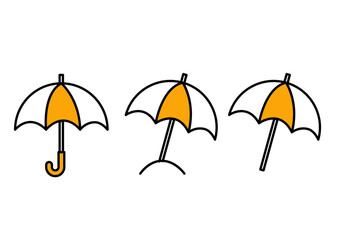 パラソル シンプル