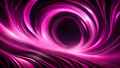 a dynamic illustration of shimmering pink and black streams reminiscent of a magical substance the flowing shapes create a sense of energy swirling in space