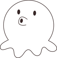 cute octopus character