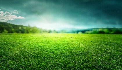green meadows green grass for background