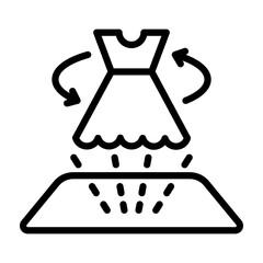 Virtual Clothing Icon