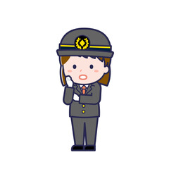 運転士／ななめ／女性 20