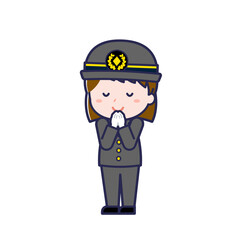 運転士／ななめ／女性 24