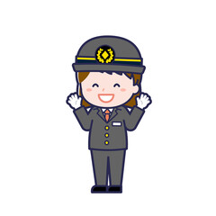 運転士／ななめ／女性 11