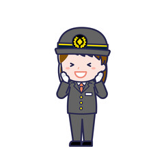 運転士／ななめ／女性 21