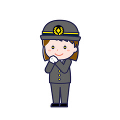 運転士／ななめ／女性 22