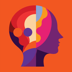 Abstract Mind Colorful Brain Illustration (204).eps © FahimAbrar