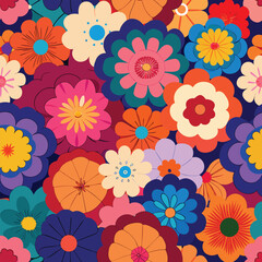 Vibrant Floral Pattern A Colorful Tapestry of Blossoms (1 (221).eps)