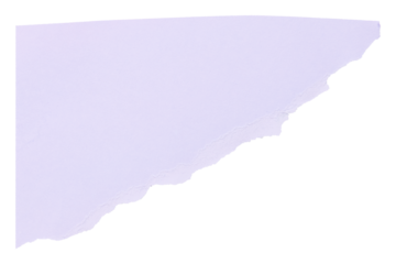 Bookmark corner png sticker, cute purple collage element for digital planner, transparent background