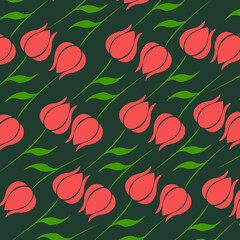 Beautiful rose flower background vector illustration.