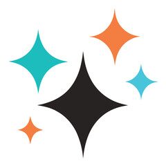 Sparkling Starburst Design Element Vector Illustration 1 (415).eps