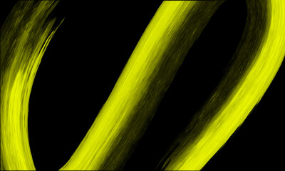 Black and yellow brush stroke graphic background image.