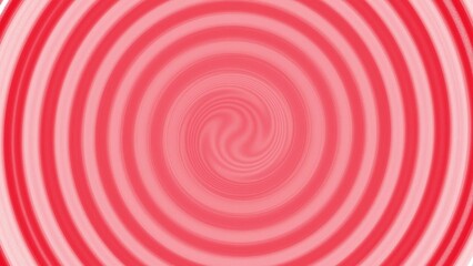 Abstract red and white swirl design creates hypnotic and spiraling visual effect ideal for graphic design projects