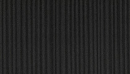 Textura de cartón corrugado negro, fondo detallado y abstracto.
