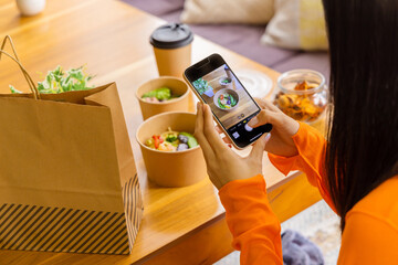 弁当配達・宅配デリバリー　撮影　栄え写真
