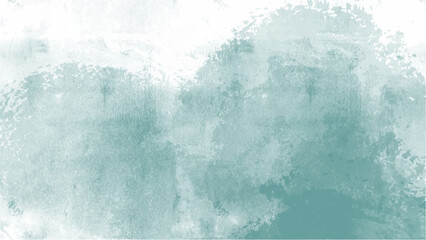 Green watercolor background with copyspace for your design. vector.