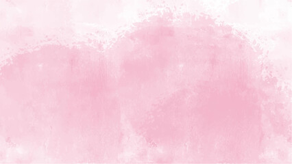 Pink watercolor background with copyspace for your design. vector.
