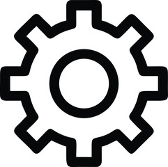 Cogwheel Icon Settings, Options, Configuration, Mechanism, Gear